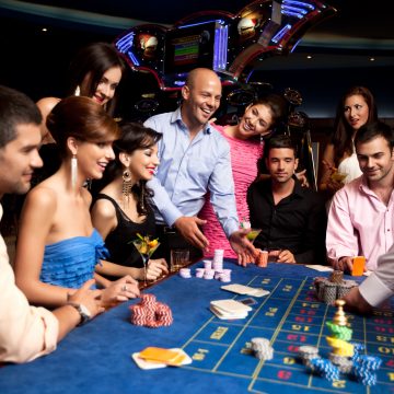 Friends Playing & Enjoying Roulette