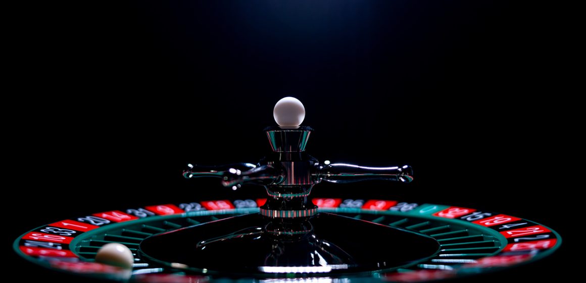 A roulette table